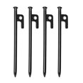 thumbnail image 2 of 4 Pieces Multiuse Heavy Duty Tent Stakes Metal Anchor Tarp Pegs Canopy Nails 20cm, 2 of 8