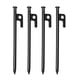 thumbnail image 2 of Paquete de 4 estacas multiusos resistentes para carpas, anclajes metálicos para toldos, piquetas para lonas 20 centímetros, 2 of 9