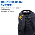 "J World Sunny 17"" Rolling Backpack for Kids and Teenagers, School