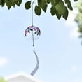 thumbnail image 2 of Japanese Wind Chimes Romantic Flower Small Wind Bells Handmade Glass Japanese Style Pendant for Birthday Gift Home Decors, 2 of 4