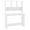 White, variant on vidaXL Desk Computer Desk Home Office Desk with Bookshelves Engineered Wood