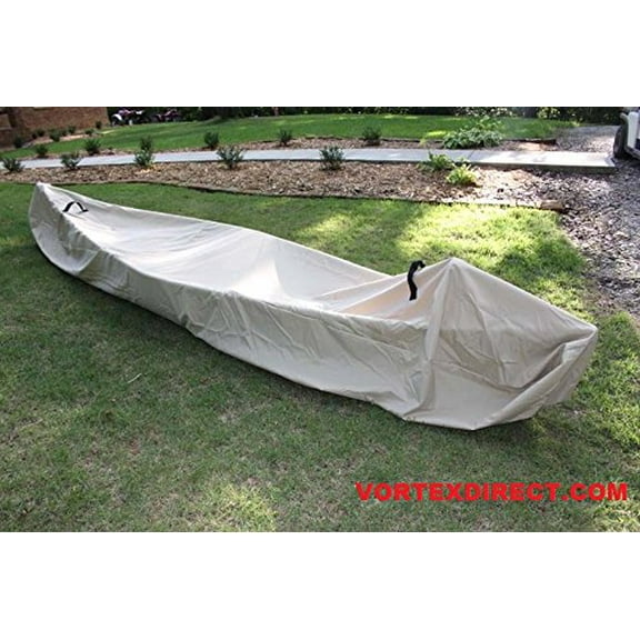 VORTEX TAN 16' CANOE/KAYAK COVER (FAST SHIPPING - 1 TO 4 BUSINESS DAY DELIVERY)