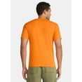 thumbnail image 3 of Halloween Men's Pumpkin Jack O' Lantern Smile Graphic Tee Shirt from Way to Celebrate, Sizes XS-3XL, 3 of 5