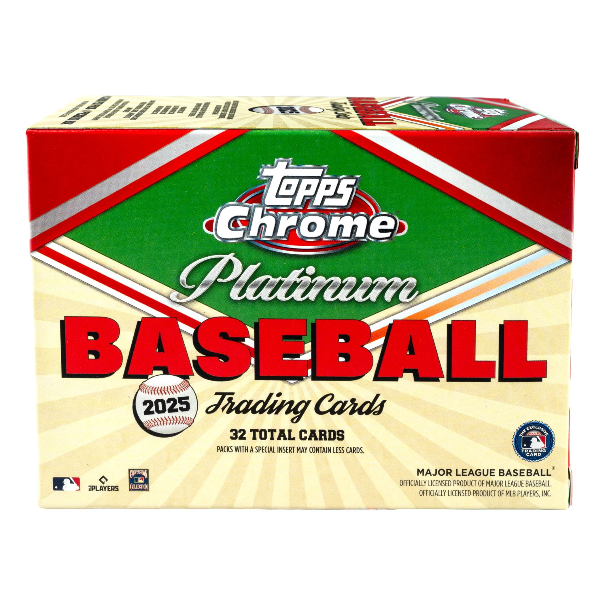 2025 Topps Chrome Platinum Baseball -- Factory Sealed - Value Box