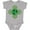 AC-Heather Grey, variant on Inktastic St Patricks Day Shamrock Irish Boys or Girls Baby Bodysuit