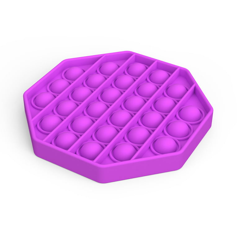 Push Bubble-Pop it Sensory Fidget Toy Stress Relief Kids Tiktok Family Game Gift 