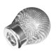 thumbnail image 3 of Perilla de cambio de marchas de fibra de carbono plateada elegante con bola redonda para automóviles, 3 of 8