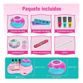thumbnail image 5 of "Kit De Maquillaje Belleza De Uñas Regalo Juguetes Para Niñas Rosa ", 5 of 5