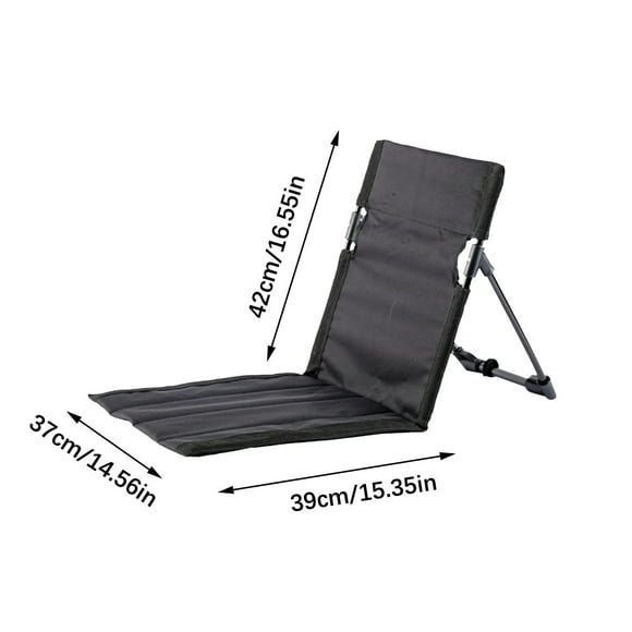 fheaev Outdoor Folding Chair Portable Ultralight Folding Stool Fishing Chair Camping Backrest Sitting Chair Camping Mazar
