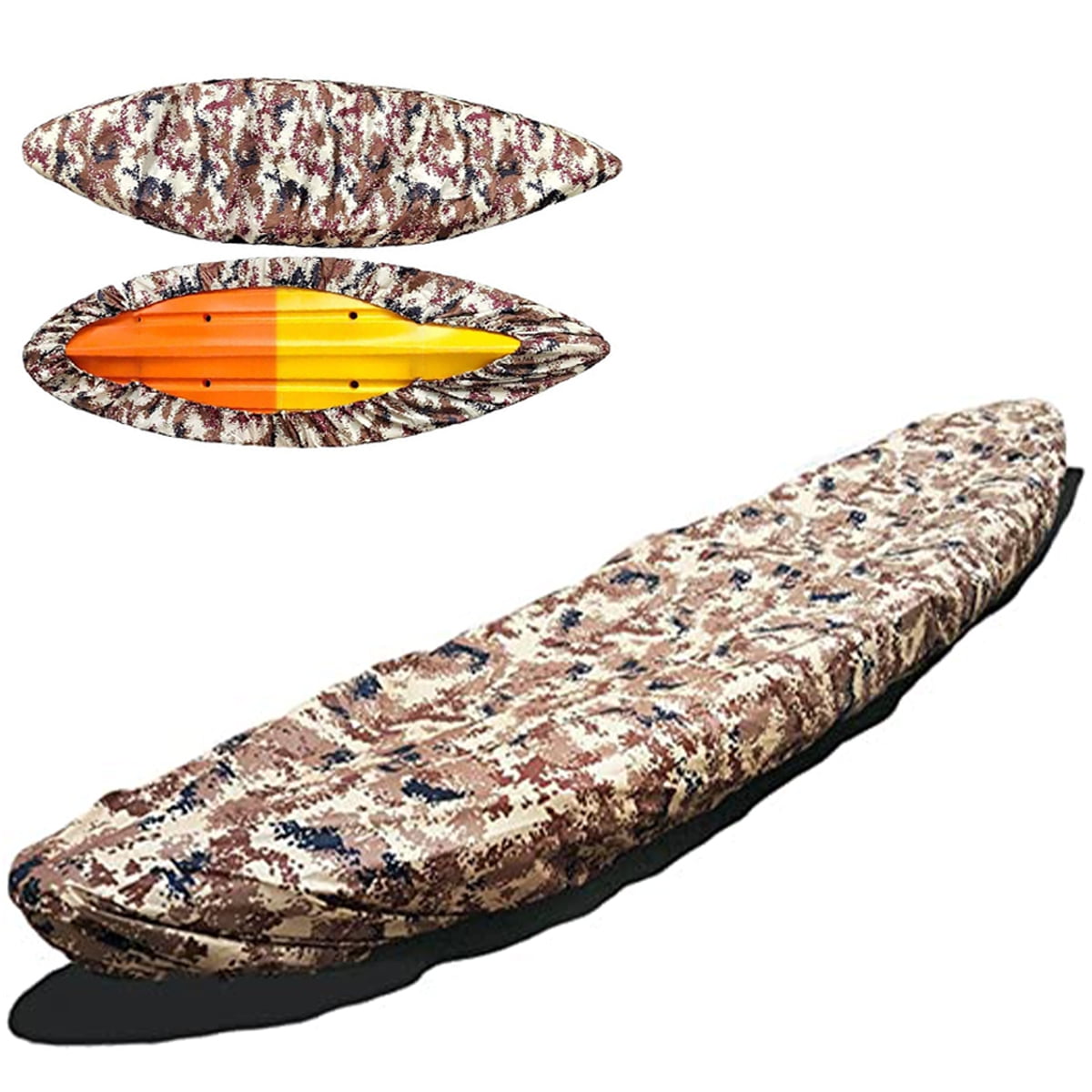 Kayak Cover 8.818FT Heavy Duty Oxford Cloth Boat Cover Waterproof