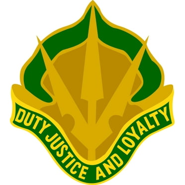 3.8 Inch Army 15th Military Police Brigade Unit Crest Vinyl Transfer Decal