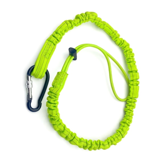 Long Extended Tool Lanyard Fall Protections Screw Twin Locking Attachments Lanyard