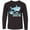 AB-Black, variant on Inktastic My Grammy Loves Me with Cute Sharks Long Sleeve Youth T-Shirt