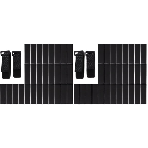 2 Sets Anti-drop Strap Boots Adjustable Fix Adhesive Straps Elastic Women's