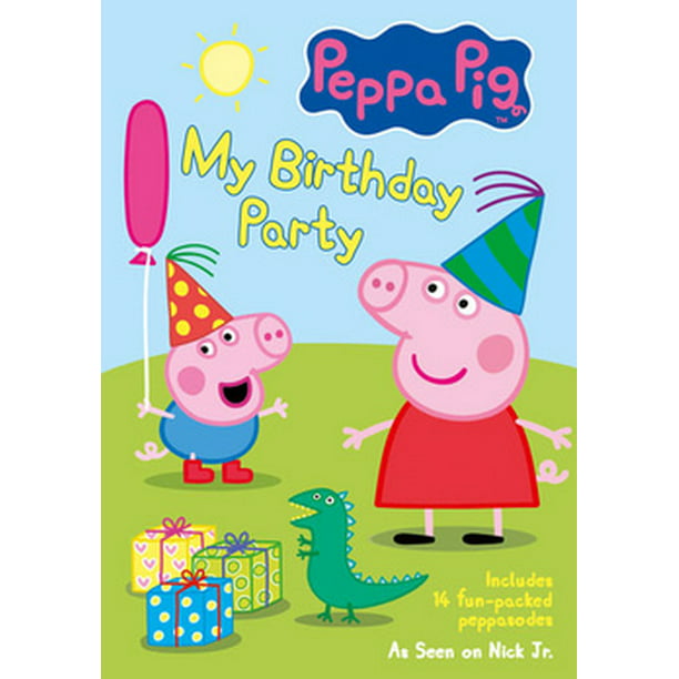 Peppa Pig My Birthday Party Dvd Walmart Com Walmart Com