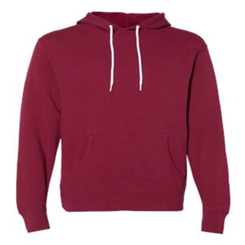 Independent Trading AFX90UN Unisex Pullover Hooded Sweatshirt-Currant-LG