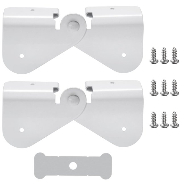 Bisagra de extensión para canaleta VYH de aluminio, paquete de 2