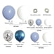 thumbnail image 5 of Kit de de Guirnalda de Globos Azules para Baby Shower, de Globos de 107 Piezas con Decoraciones de Globos de LáTex Azul, Blanco y Plateado, 5 of 7