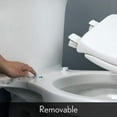 thumbnail image 4 of MAYFAIR 8440EC 000 Open Front Toilet Seat will Never Loosen and Easily Remove, ROUND, Durable Enameled Wood, White, 4 of 7