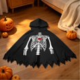 thumbnail image 2 of Zylarhe Kids Halloween Jumpsuits Dance Stage Performance Party Outfit Playful Home Wear for Toddlers Black 3-4 Years, 2 of 8