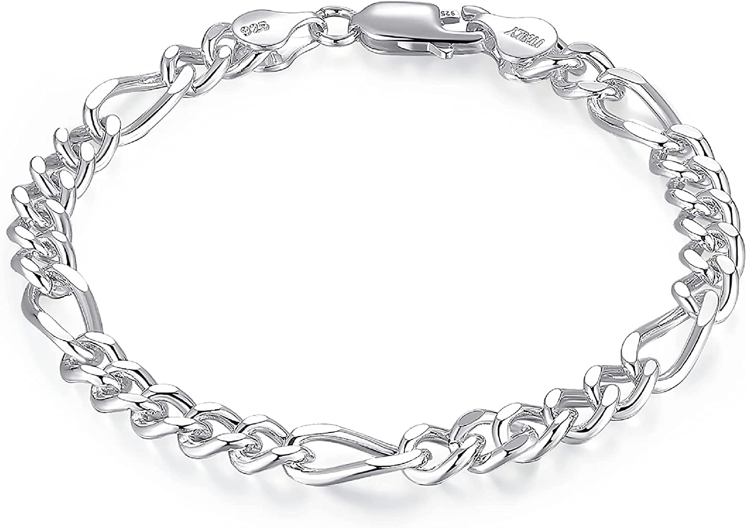 Sterling Silver Bracelets | Sterling Silver Plated Wave Bracelet | Full  Photo | Walmart Photo