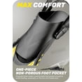 thumbnail image 6 of Swim Fins Travel Size Short Blade, Snorkeling Fins with Adjustable Buckles for Adult Men Women Kids Diving Flippers, 6 of 8