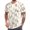 Beige ink splatter, variant on Vintage Tshirts for Men Ink Splash Crew Neck Trendy T Shirts Casual Basic Tops Short Sleeve for Everyday Wear