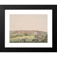 thumbnail image 2 of Søren L. Lange 24x19 Black Modern Framed Museum Art Print Titled - Sonderborg on the Island of Als (1819 - 1820), 2 of 5