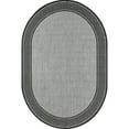 thumbnail image 3 of nuLOOM Gris Border Indoor/Outdoor Area Rug, 6' x 9', Gray, 3 of 9