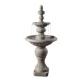 thumbnail image 1 of Teamson Home Water Fountain Classic Design Outdoor Garden Ornament Feature Grey, 1 of 6