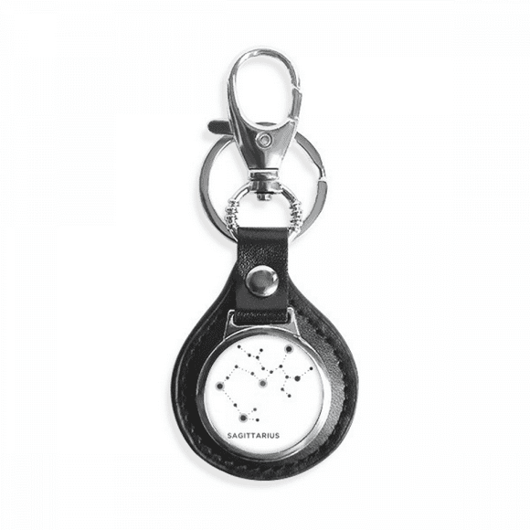 sagittarius constellation sign zodiac key link chain keyholder finder hook metal