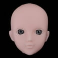 thumbnail image 2 of Muñeca con Cabeza Articulada en Tallado con Ojos para Muñeca BJD 1/6,, 2 of 7
