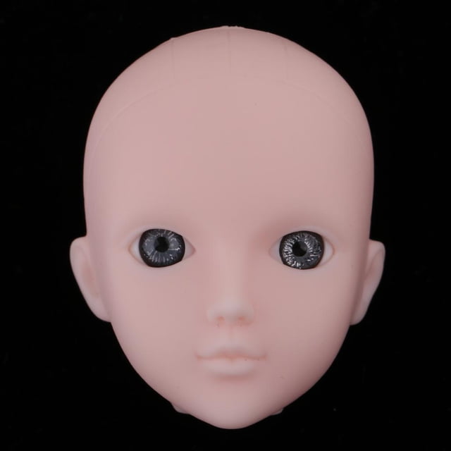 Suministros Personalizados Realistas Sin Cabeza de Maquillaje con Ojos para 1/6 BJD OB