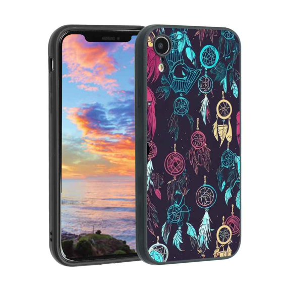 Catcher-Dream-15 Phone Case, Degined for iPhone XR Case Men Women, Flexible Silicone Shockproof Case for iPhone XR