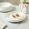 thumbnail image 2 of Stone Lain Gabrielle 12-Piece Dinnerware Set Bone China, White, 2 of 6