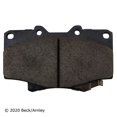 thumbnail image 3 of Beck Arnley 089-1430 Disc Brake Pad, 3 of 4