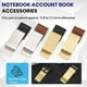 thumbnail image 5 of Pen Loop Traveler Notebook Leather Pen Holder with Stainless Steel Clip 4 Pack, 5 of 5