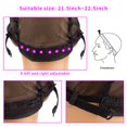 thumbnail image 3 of 4X4 Lace Wig Cap for Making Wigs 4 Pack U Part Wig Breathable Lace Mesh Cap with Adjustable Strap (4X4inch), 3 of 5