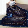 thumbnail image 3 of Friend Blanket, for Women, Best Friend Birthday Gifts Blanket 40x50in, Soul Friend Graduation Gifts Ideas for Women, Friendship Gifts for Women, 3 of 6