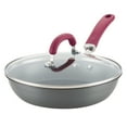 thumbnail image 6 of Rachael Ray Create Delicious Hard Anodized Aluminum Nonstick Deep Frying Pan, 10.25-Inch, Gray, 6 of 6