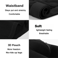 thumbnail image 2 of Men's Underwear Boxer Briefs Trunks 6 Pack Soft  Low-rise Underpant, 2 of 5