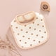 thumbnail image 4 of 5 different patterns Baby Bibs for Drooling for Boys Girls featuring charming elements like hearts(23*33cm), 4 of 4