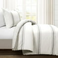 thumbnail image 5 of Farmhouse Stripe Comforter Set by Lush Decor, 5 of 11
