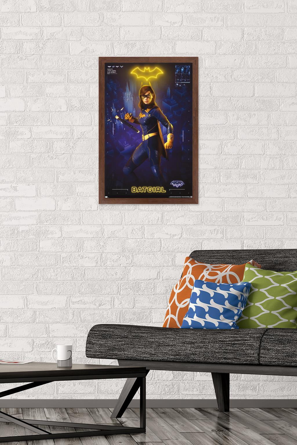 DC Comics Gotham Knights - Batgirl Wall Poster, 14.725" x 22.375" Framed