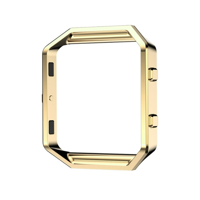 Shisuyan Boîtier de Montre en Acier Inoxydable pour Fitbit Blaze Smart Watch (Or)