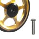 thumbnail image 5 of Easywheel Plegable Del Transporte de La Bici de La Rueda Fácil 4pcs para - dorado Baoblaze Bicicleta Plegable Easy Wheels, 5 of 8