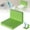 Green, variant on Modern Floating Wall Shelf Set for Living Room Kitchen and Bathroom Storage with Easy No Punch Installation and Durable Design