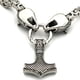 thumbnail image 3 of Collar De Cabeza De Lobo Vikingo De Acero Inoxidable Para Hombres Y Mujeres, Collar De Animal Gótico Nórdico Methold AP005523-00, 3 of 6