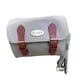 thumbnail image 5 of Bolsa de lona plegable para manillar de bicicleta, impermeable, para el hombro y con soporte para teléfono. Gris, 5 of 9