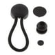 thumbnail image 1 of Cuerda de amarre para toldo con bungee de bola, minicuerda elástica, longitud de la cuerda elástica: 9 cm Negro, 1 of 7